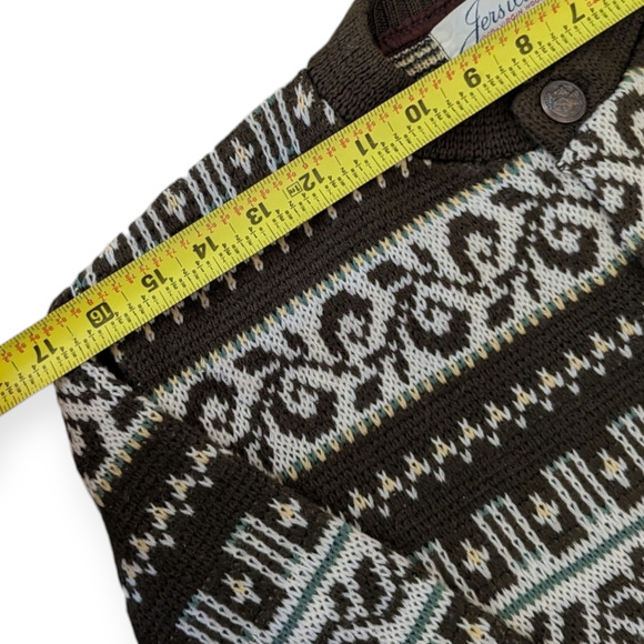 Vintage Men's Sweater Jersild Cardigan Medium Wool Neenah Wisconsin - Picture 6 of 8